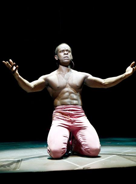Fela - Show Photos - Sahr Ngaujah (no shirt)