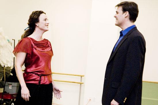 White Christmas 2009 meet and greet – Melissa Errico – James Clow