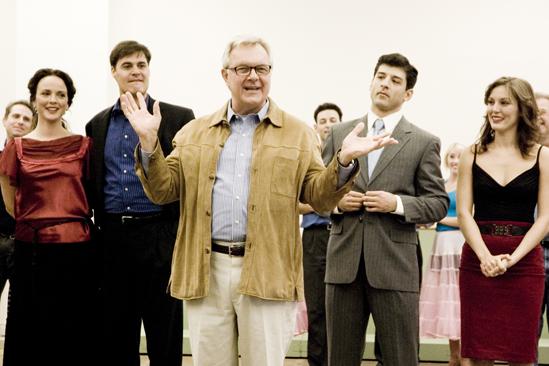 White Christmas 2009 meet and greet – Melissa Errico – James Clow – Walter Bobbie – Tony Yazbeck – Mara Davi