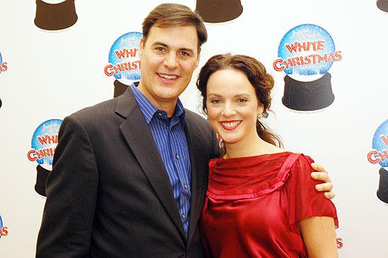 White Christmas 2009 meet and greet – James Clow – Melissa Errico