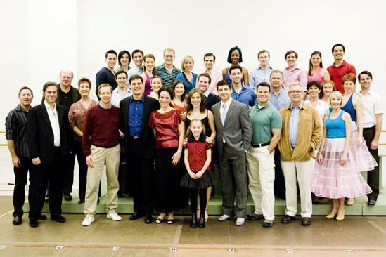 White Christmas 2009 meet and greet – big group