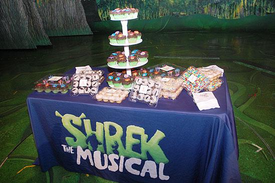 Shrek first anniversary – cupcakes