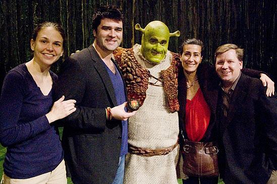 Shrek first anniversary – Sutton Foster – Ben Crawford – Brian d’Arcy James – Jeanine Tesori – David Lindsay-Abaire