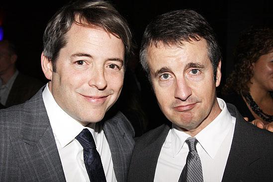 Starry Messenger party – Matthew Broderick – Grant Shaud