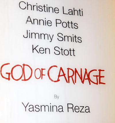First preview of God of Carnage new cast – sign