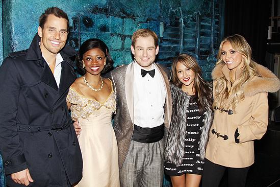 Giuliana & Bill and Adrienne Bailon at Memphis – Bill Rancic – Montego Glover – Chad Kimball – Adrienne Bailon – Giuliana Rancic