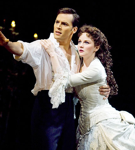 The Phantom of the Opera - Show Photo - Ryan Silverman - Jennifer Hope Wills