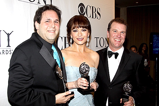 2010 Tony Winners Circle – David Babani – Catherine Zeta-Jones – Douglas Hodge