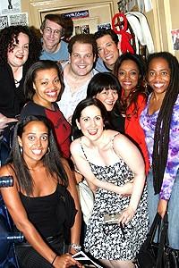 Diana Ross at Avenue Q - Full Cast with Diana Ross and daughters
