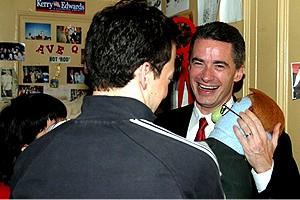 McGreevey @ Avenue Q - James McGreevey - Rod (hug)