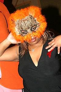 Avenue Q Halloween - Roz the usher