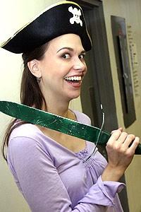 Little Women Press Rehearsal - Sutton Foster (as pirate)