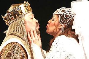 Spamalot Opening - Tim Curry - Sara Ramirez