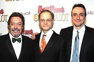Spamalot Opening - Tim Curry - David Hyde Pierce - Hank Azaria