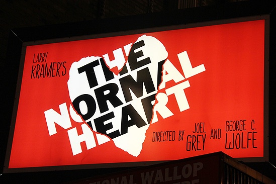 the normal heart broadway. The Normal Heart Opening Night