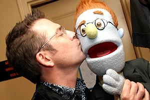 Celebs at Avenue Q - Ted Allen - Rod