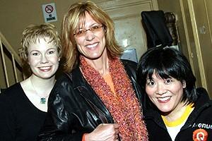 Celebs at Avenue Q - Jennifer Barnhart - Christine Lahti - Ann Harada