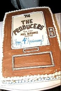 Producers Turns Four - cake