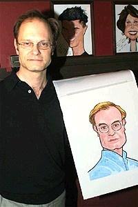 Spamalot at Sardi's - David Hyde Pierce
