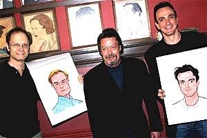 Spamalot at Sardi's - David Hyde Pierce - Tim Curry - Hank Azaria