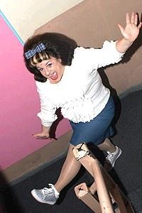 Marissa Jaret Winokur Back at Hairspray - MJW kicking