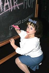 Marissa Jaret Winokur Back at Hairspray - MJW - blackboard