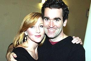 White Christmas Press Event 2005 - Anastasia Barzee - Brian d'Arcy James