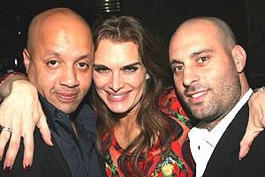 Brooke Shields Chicago Farewell Party - Mikey G - Brooke Shields - Carmine Lucariello
