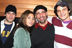 Rent Xmas Party 2005 - Oscar Isaac - Elizabeth Rodriguez - Nilo Cruz - Pedro Pascal