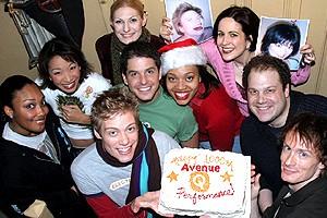 Ave Q 1000th perf - group