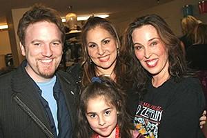 Hairspray Vegas - Dan Finnerty - (daughter) Samia - Kathy Najimy - Susan Mosher 