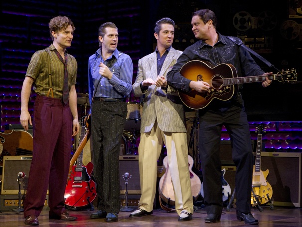 Show Photos - Million Dollar Quartet - Eric Stang - Robert Britton Lyons - Eddie Clendening - Lance Guest