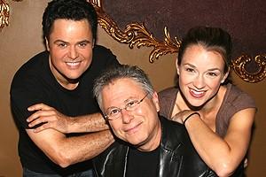 Photo Op - Alan Menken Preps Donny Osmond for Beauty and the Beast - Donny Osmond - Alan Menken - Sarah Uriarte Berry