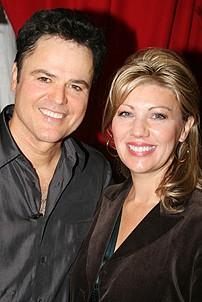 Photo Op - Donny Osmond Portrait at Tonys DiNapoli - Donny Osmond - Debby Osmond 
