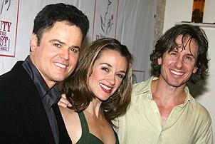 Photo Op - Donny Osmond Portrait at Tonys DiNapoli - Donny Osmond - Sarah Uriarte Berry - Michael Berry