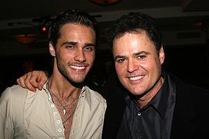Photo Op - Donny Osmond Portrait at Tonys DiNapoli - Josh Strickland - Donny Osmond