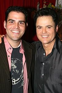 Photo Op - Donny Osmond Portrait at Tonys DiNapoli - Donny Osmond Jr - Donny Osmond