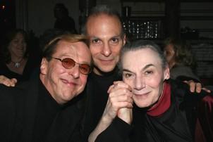 Photo Op - Rachel Corrie opening - Edward Hibbert - Dr. Barry Kine - Marian Seldes