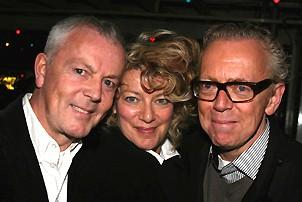 Photo Op - Rachel Corrie opening - John Barrett - Naomi Donne - Bob Crowley