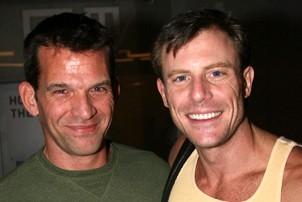Photo Op - Spencer Quest opens in Naked Boys Singing! - Gus Mattox (Tom Judson) - Spencer Quest