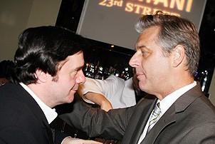 Photo Op - Butley Opening Night - Nathan Lane - Michael Ritchie