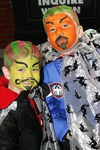 Photo Op - Wicked Day 2006 - two little tough guys