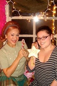 Photo Op - Holidays at Hairspray - Diana DeGarmo - Michele Dowdy
