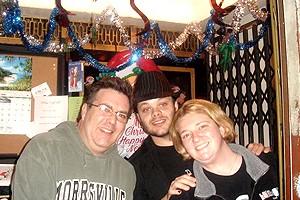 Photo Op - Holidays at Hairspray - Kevin Meaney - Alex - Dawn