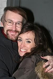 Photo Op - Avenue Q plays 1,500 performance - Rick Lyon - Brynn O'Malley