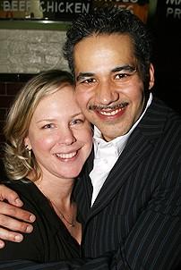 Photo Op - Jack Goes Boating Opening - John Ortiz - (girlfriend)