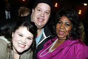Photo Op - Aretha Franklin at Hairspray - Aretha Franklin - Michelle Dowdy - Paul Vogt