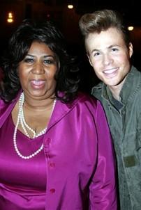 Photo Op - Aretha Franklin at Hairspray - Aretha Franklin - Ashley Parker Angel