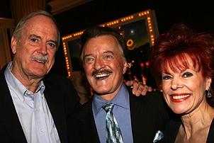 Photo Op - Spamalot opens in Las Vegas - John Cleese - Robert Goulet - (wife) Vera