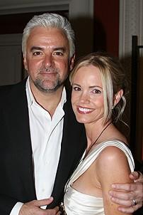 Photo Op - Spamalot opens in Las Vegas - John O'Hurley - (wife) Lisa